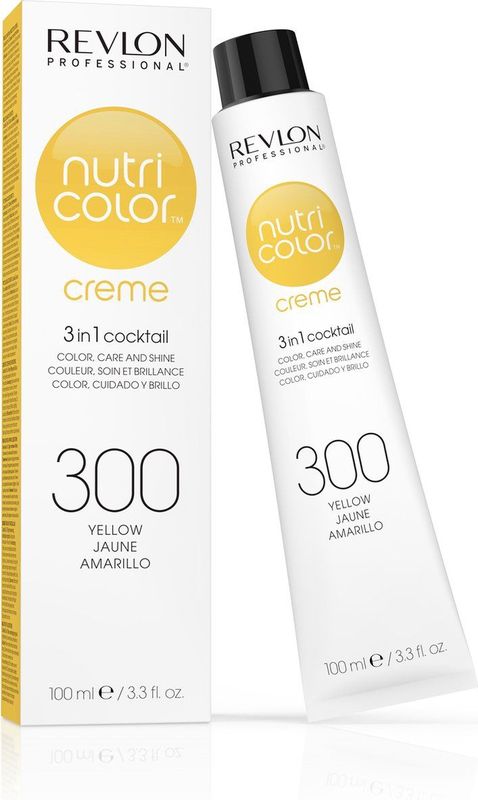 Revlon - Nutri Color Creme 3 in 1 Cocktail - Haarverf - 300 Yellow