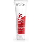 Revlon - Revlonissimo 45 Days - Shampoo & Conditioner - Brave Reds - 275 ml