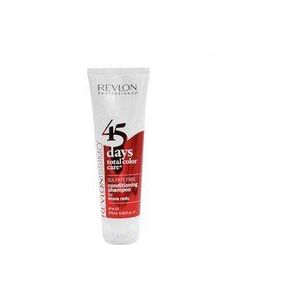 Revlon 45 Days Color Shampoo & Balm Brave Reds - 275 ml - Normale shampoo vrouwen - Voor Alle haartypes
