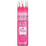 REVLON PROFESSIONAL EQUAVE Kids Princess Detangling Conditioner, 200 ml, entwirrender Leave in Sprühconditioner für Kinder, 2-Phasen Haarpflege für glänzende, seidige Haare