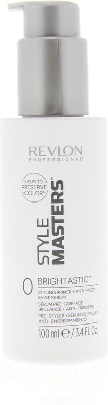 Revlon Professional - Style Masters - Brightastic Serum - 150ml - Styling Primer + Anti-Frizz Shine Serum
