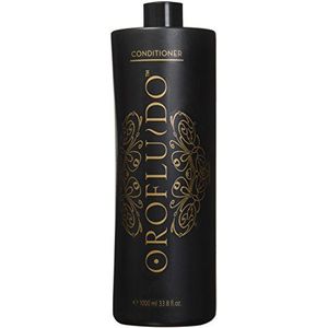 OROFLUIDO Conditioner – luxe haarspoeling, 1000 ml, haarverzorging met rijke oliën voor glans en soepelheid, spoeling met hittebescherming, voor natuurlijk en gekleurd haar