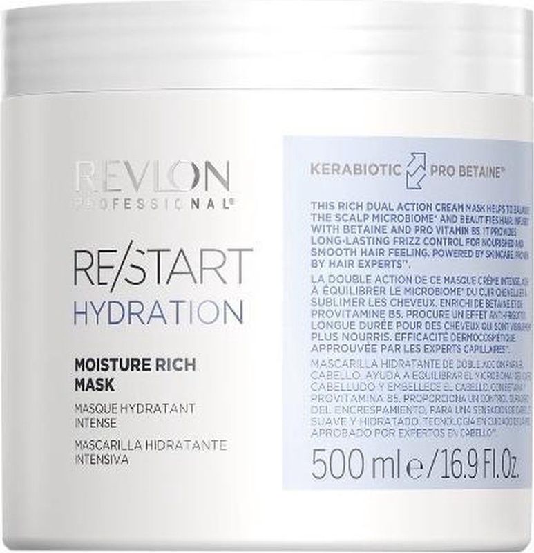 Revlon - Re-Start Hydration Haarmasker - Hydraterend - 250ml