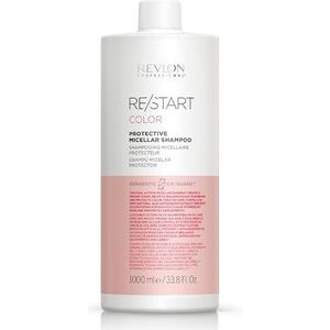 RE/START Color Protective Micellar Shampoo, 1000 ml, micellaire shampoo voor haar en hoofdhuid, haarshampoo voor kleurbescherming en helderheid, romig schuim voor gekleurd haar, ongeparfumeerd