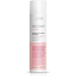 Revlon Professional Color Protective Gentle Cleanser, 250 ml, zachte shampoo zonder sulfaten voor gekleurd haar, versterkt de helderheid van de haarkleur, romig schuim voor bescherming en verzorging
