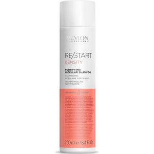 RE/START Fortifying Shampoo, 250 ml, versterkende shampoo voor fijn haar, helpt en bescherming bij haaruitval door haarbreuk, verzorgingsproduct geeft zwak haar nieuwe kracht