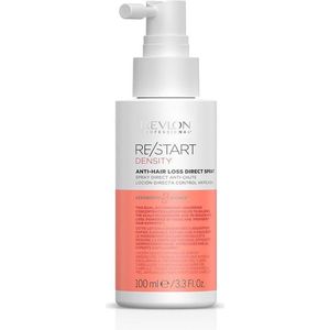 RE/START Density Anti-Hair Loss Direct Spray, 100 ml, lotion ter versterking van breekbaar haar, spray voor hulp en bescherming bij haaruitval, revitaliserend voor haar en hoofdhuid