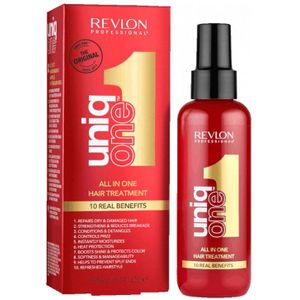 REVLON PROFESSIONAL Masker, spray zonder uitspoelen voor alle haartypes, 10 voordelen, 150 ml, klassiek, rood