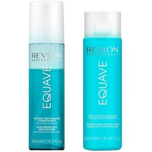 Revlon Equave Instant Detangling Shampoo & Conditioner 200 ml 2 stk.