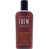 American Crew Anti Dandruff Shampoo - Anti-roos vrouwen - Voor Dik haar/Fijn en slap haar/Gevoelige hoofdhuid/Hoofdhuid met roos/Vet haar - 250 ml - Anti-roos vrouwen - Voor Dik haar/Fijn en slap haar/Gevoelige hoofdhuid/Hoofdhuid met roos/Vet haar