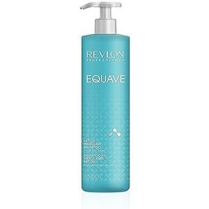 Revlon Professional Equave Detox Micellar Shampoo voor alle haartypes, micellaire shampoo, detox shampoo, reiniger, verrijkt met keratine, voor alle haren, 485 ml