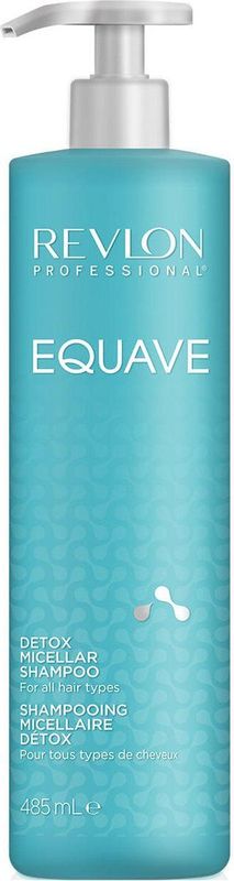 Revlon - Equave Detox Micellar Shampoo - 485ml - Hydraterende Formule