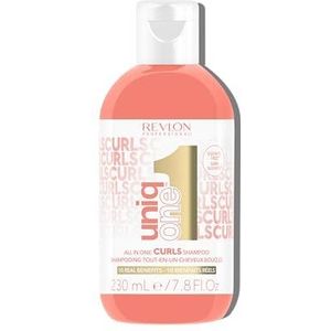Revlon Professional UniqOne All In One Curls Shampoo Shampoo, 230 ml