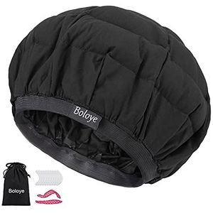 Boloye Thermische kappen voor diepe conditionering voor natuurlijke krullende haarverzorging, drogen, stylen, krullen