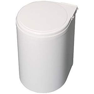 Deurmontagecontainer - Wit - Kunststof - Inhoud 13 Liter