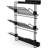 Emuca - Verwijderbare Zijschoenenkast - Steengrijs - Voor Kasten En Kleedkamers