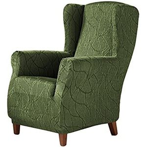 Estoralis Alexia – elastische bekleding voor fauteuil, maat 1-zits (van 70 tot 110 cm), kleur: groen