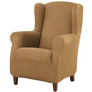Estoralis Berta | moderne designer overtrek | elastische stof model Berta | kleur beige | voor fauteuil van 70 tot 110 cm | Sofa Cover