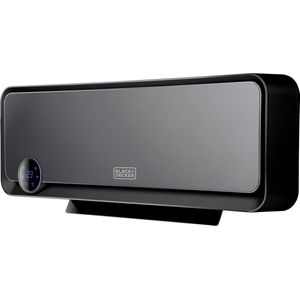 Black Decker - BXWSH2000E - Wandventilatorkachel - Zwart - 2000W - Programmeerbaar