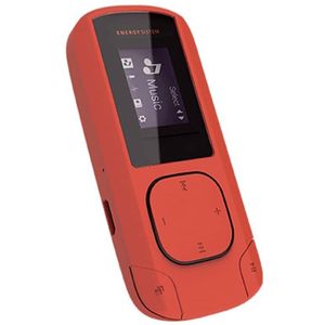 Energy Sistem 426485 MP3/MP4-speler MP3-speler Koraal (8 GB), MP3-speler + draagbare audioapparatuur, Oranje