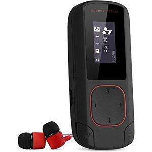 Energy Sistem MP3 Clip Bluetooth Coral MP3-speler 8 GB clip, FM-radio en microSD koraalrood