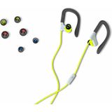 Energy Sistem Sport 1 Gele Oortelefoon (in-ear, sporthoofdtelefoon met clip, mic en bediening)
