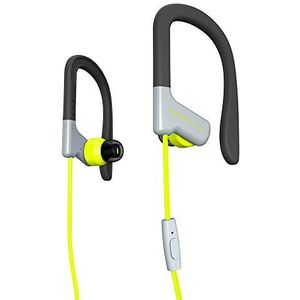 Energy Sistem Sport 1 Gele Oortelefoon (in-ear, sporthoofdtelefoon met clip, mic en bediening)