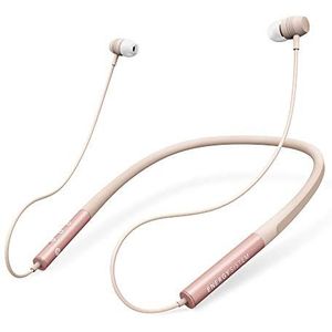 Energy Sistem Earphones Nekband 3 Bluetooth roségoud (draadloos, nekband, in-ear hoofdtelefoon, met magnetische aansluiting, oplaadbare batterij) roze