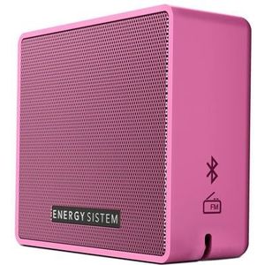 Energy Sistem Music Box 1+ (Bluetooth v4.1, 5 W, microSD MP3, FM-radio, audio-In) roze (grape)