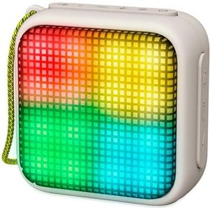 Energy Beat Box 2+ Lightcube Graniet (Beat Lights, TWS, Bluetooth v4.2, 5 W, microSD MP3, FM-radio)