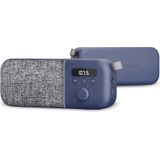 Energy Sistem Fabric Box Radio Navy draagbare luidspreker (FM Radio, 1200 mAh batterij, 3 W, PLL Tuner, Audio-Out) - Navy