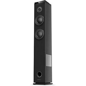 Energy Sistem Tower 5g2 (65 W, Bluetooth 5.0, True Wireless Stereo, FM-radio, USB/MicroSD MP3-speler, audio) - zwart