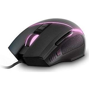 Energy Sistem Gamingmuis ESG M2 Flash (muis 6400 dpi, USB, RGB-leds, 8 aanpasbare toetsen)