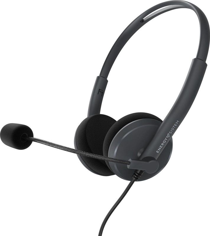 Headphone with Microphone Energy Sistem Anthracite