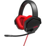 Energy Sistem Gaming Headset ESG 4 Surround 7.1 Red (over-ear hoofdtelefoon, LED-verlichting, 7.1 surround sound, oorkussens van leer) - rood