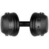 Energy Sistem Headphones BT Travel 6 ANC hoofdtelefoon voor buiten, draadloze hoofdtelefoon (Active Noise Cancelling, isolerende oorkussens, Quick Charge), zwart
