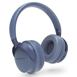 Energy Sistem Headphones Bluetooth Style 3 Denim draadloze hoofdtelefoon opvouwbare helmen (draadloze Bluetooth® 5.1, Deep Bass, HQ Voice Calls, Long Battery Life: 25 h) - blauw