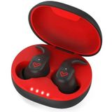 Energy Sistem Freestyle Sport-hoofdtelefoon (Bluetooth® 5.3, True Wireless Stereo, Secure Fit+, IPX5, ESmart Connect App), zwart