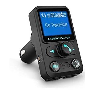 Energy Sistem - FM Xtra Transmitter - FM-zender - Zwart - Bluetooth - microSD