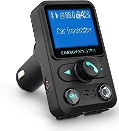Energy Sistem - FM Xtra Transmitter - FM-zender - Zwart - Bluetooth - microSD