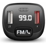 Energy Sistem - Car FM Talk-Transmis - FM-zender - Zwart - Bluetooth