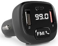 Energy Sistem - Car FM Talk-Transmis - FM-zender - Zwart - Bluetooth