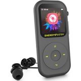 Energy Sistem Handy MP4-Player (16 GB, Bluetooth, integriertes FM-Radio, microSD 128 GB) Grau