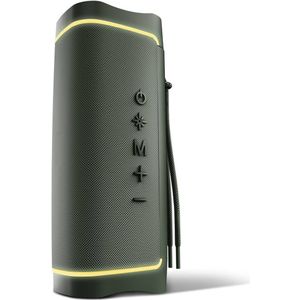 Energy Sistem Yume Eco Bluetooth-luidspreker (100% gerecyclede kunststof, 15 W, IPX6, TWS, MP3, Micro SD), groen