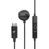 Energy Sistem - EasyPods Type C - Bedrade Koptelefoon - Zwart - Ingebouwde Microfoon