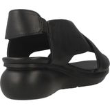 Balloon - Damessandalen - Leer - Zwart - Slip-On