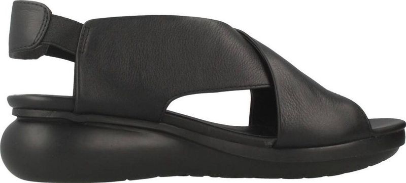 Balloon - Damessandalen - Leer - Zwart - Slip-On