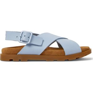 Camper - Brutus Sandalen - Blauw - Leer - Rubber Zool