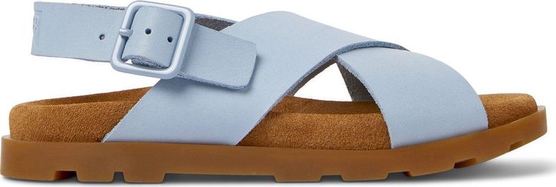 Camper - Brutus Sandalen - Blauw - Leer - Rubber Zool