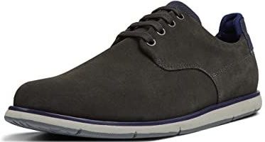 Camper - Smith - Schoenen - Zwart Grijs - Volnerfleer - EVA-loopzool